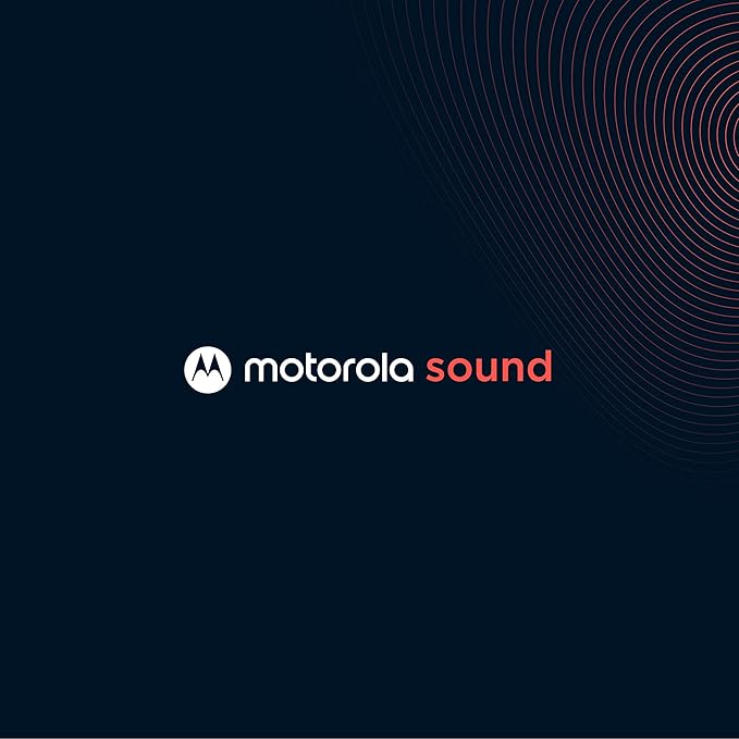 Motorola Earbuds 3-S Wired Earbuds with Microphone - Corded in-Ear Headphones, Comfortable Lightweight Silicone Ear Buds, Non-Tangle Flat Cable, 9.4mm Drivers Clear Bass Sound - Black