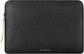Comfyable Tablet Sleeve Compatible with iPad Air 13 inch M4 2026, iPad Pro 13" M5 with Magic Keyboard & Pencil Holder - PU Leather Bag Slim Protective Cover Case - Black