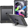 Shellbox Case for iPad Air 4th/5th Generation 2022-2020, Waterproof Dustproof Shockproof Case with 360° Full-Body Protection,Lanyard and Kickstand
