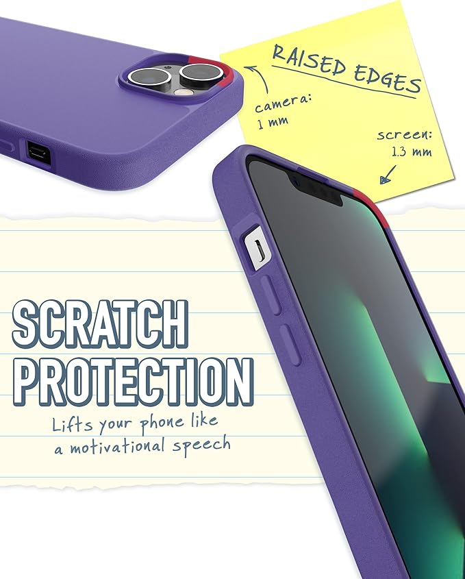 Smartish® iPhone 14 Plus Slim Case - Gripmunk Compatible with MagSafe [Lightweight + Protective] Thin Grip Cover with Microfiber Lining - You're Just Jelly