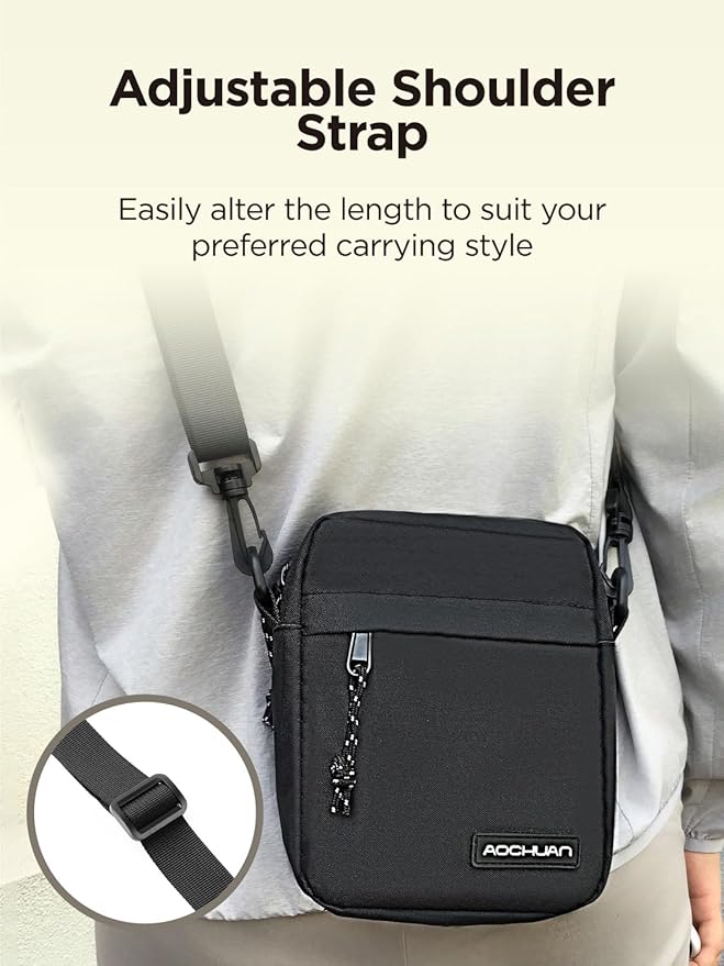AOCHUAN 3-Axis Gimbal Stabilizer for Smartphone Smart AI XPro Grey & B10 Storage Bag & E10 Extension Rod