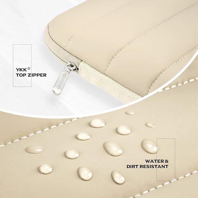 Bagasin Laptop Sleeve Bag, 13 13.3 Inch Laptop Sleeve Protective Sleeve for MacBook Air Pro M2/M1, MacBook Pro 14, iPad Pro 12.9, HP, Dell, Lenovo, Asus Notebook