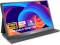 KYY Portable-Monitor-for-Laptop - 15.6'' 1080P FHD IPS Display USB-C&HDMI Portable Monitor for Laptop with Cover and Speakers