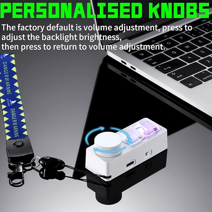 Darmoshark K2PRO OSU Hot Swap Game Keyboards Wireless RGB Mechanical Keypad with 2 Fully Programmable Keys,Computer Mouse for Laptop,PC,Linux,Mac,Windows(White)