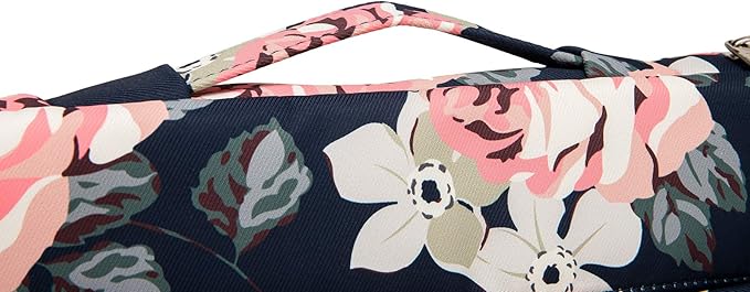 Kinmac 360 Degree Protective Laptop Sleeve Case Bag with Handle for MacBook Air 15 inch and 15 inch-15.6 inch HP Lenovo Dell ASUS Acer Notebook Computer (Rose-Blue)