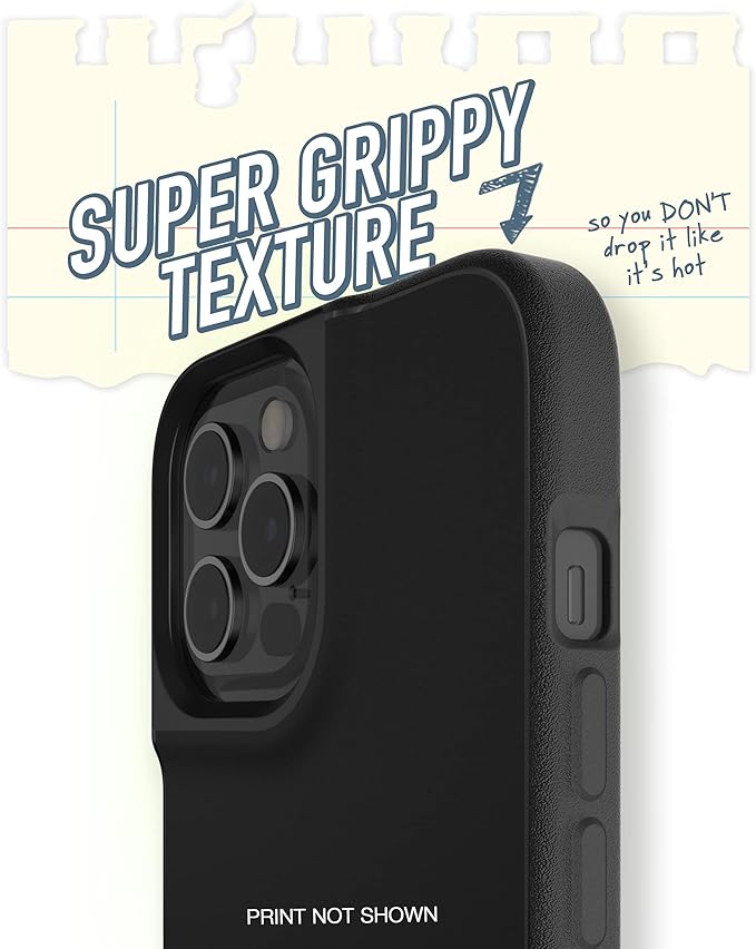 Smartish iPhone 12 Pro Max Slim Case - Gripmunk [Lightweight + Protective] Thin Cover (Silk) - Secret Menu