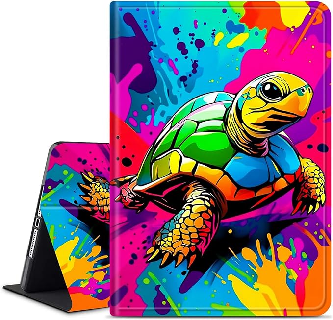 for Amazon Kindle Fire HD 10 (9th/7th/5th Generation, 2019/2017/2015 Release) 10.1" Tablet Case, Slim Kickstand Stand Leather Smart Cover with Auto Wake/Sleep, Pink Rose