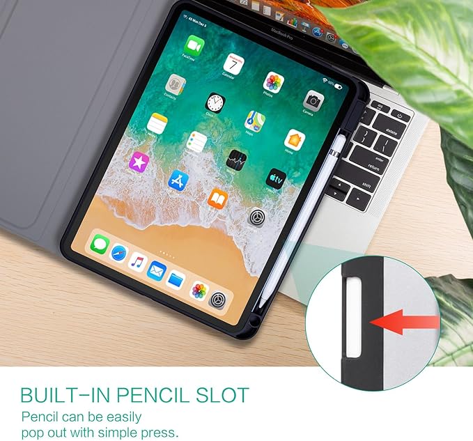 for iPad (A16) 11Th/10Th Generation Case 2025/2022, for iPad A16 Case 11th/10Th Generation 360 Degree Rotating Pencil Holder, Auto Wake/Sleep 4 Viewing Angles Slim Cover, Oil Painting Flowers