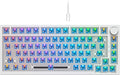 75% Custom Barebones Keyboard Kit Gamer ，Blank DIY Mechanical Gaming Keyboard PCB with Gasket Hot Swappable 3pin/5pin Switch RGB for Win/Mac (V400 White Kit)