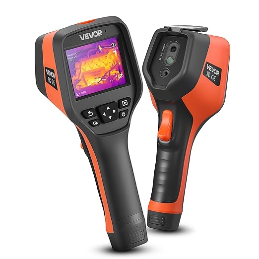 2025 AI-Powered Thermal Imager Pro,Thermal Imaging Camera with 256x192 IR Resolution & 2MP Visual Camera, 25Hz, 3.5" Touch Screen, -4°F to 1022°F, WiFi