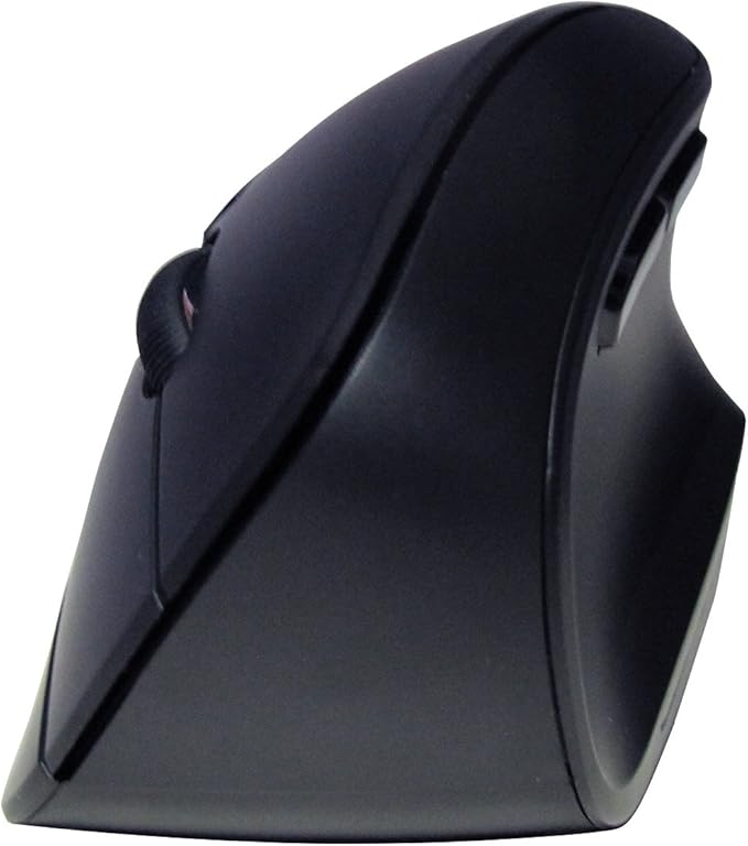MOJO Silent Bluetooth Vertical Mouse - Wireless Optical Ergonomic Mouse w/Adjustable Sensitivity
