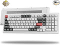 Keychron Q5 Ultra 8K Polling Rate Wireless Mechanical Keyboard 2.4 GHz & Bluetooth 660Hr Battery Aluminum ZMK Launcher with Hot-swappable Banana Switches PBT Keycaps for Mac Windows Linux - White