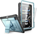 SUPCASE for iPad Pro 13 Inch Case M5/M4 (2025/2024) with Pencil Holder (Unicorn Beetle Pro), [Built-in Screen Protector & Stand] Full-Body Rugged Cover for iPad Pro 13 '' M5/M4, Arctic
