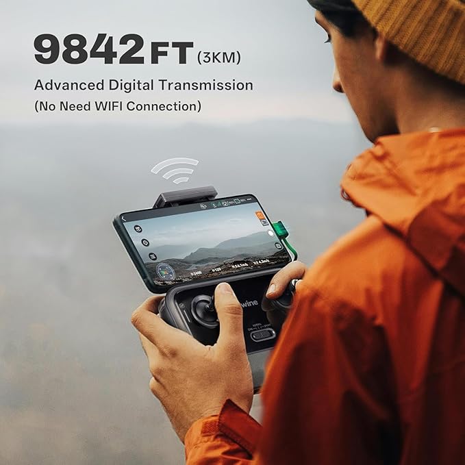 Bwine F7MINI SE GPS Drones with Camera for Adults 4K, Only 238g, 70-Mins Flight Time, TOF, 9842ft Long Range, Auto Return, Follow Me, Circle & Waypoint Fly - Ideal for Beginners and Aerial Lovers