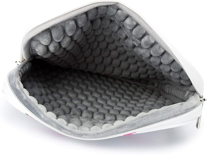 Kinmac 360° Protective Laptop Sleeve Case with Pockets, Color Stripe Pattern, Padded Cover with Handle (12 inch-13.3 inch)
