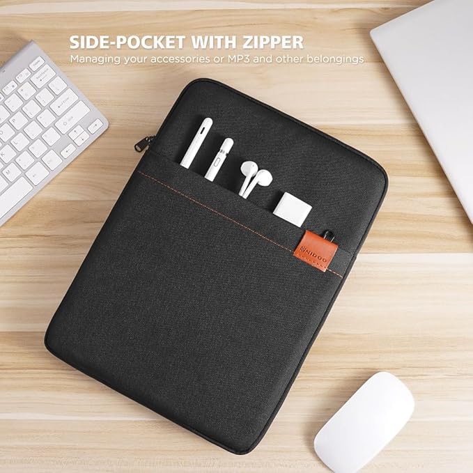 NIDOO 13 Inch Laptop Sleeve Case Protective Carrying Bag Computer Cover for 13.6" 13" MacBook Air/ 14" MacBook Pro/Surface Laptop 7/ ThinkPad X13 L13 E14 L14 T14s/ Yoga 7/ ThinkBook 14/13.4" XPS 13