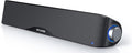 Nylavee Computer Speakers, Hi-Fi Stereo Computer Sound Bar with Bluetooth & 3.5mm Aux, USB/USB-C Powered for Desktop PC, Laptop & Monitor, Built-in Mic and Headphone Jack