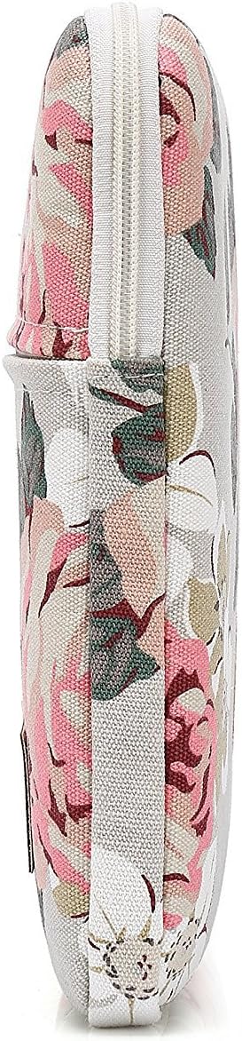 Canvaslife Pink Rose Patten Laptop Sleeve 14 inch 14.0 inch Laptop case Bag
