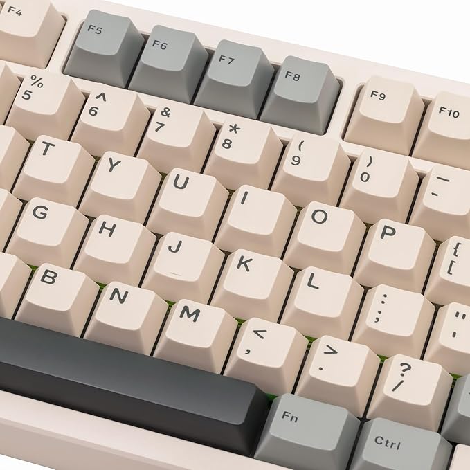 KEEBMONKEY PMOKEY Wave 75 CNC Aluminum Quick Release Tri-Mode Wireless Gaming Keyboard,QMK/VIA Tri-Mode Mechanical Keyboard with 8000mAh Battery,Hot-Swappable with RGB for Windows/Mac/PC (Pro Silver)