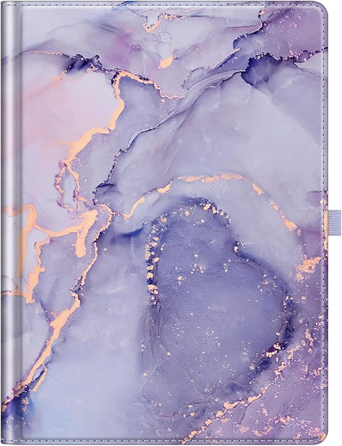 Fintie Rotating Case - 2017/2015 iPad Pro 12.9 inch (Old Model) 1st & 2nd Gen Case, 360 Degree Swiveling Stand Protective Back Cover, Supports Auto Wake/Sleep, Lilac Marble