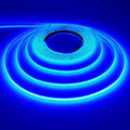 TOPAI 12V Thin 3mm Blue COB LED Strip Light Narrow 16.4ft Bright Uniform Dotless 400LEDs/M Adhesive Flexible Cuttable LED Tape for DIY, Bedroom, Under Cabinet Lighting