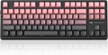 MageGee Pink Wireless Creamy Keyboard, Tri-Mode 2.4G/USB-C/BT Gaming Keyboard, RGB Backlit Hot Swappable Mechanical Keyboard for Win/Mac/PC, 8000mAh Battery