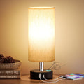 PartageiZ Small Touch Bedside Lamp for Bedroom - Table Lamps for Nightstand, Minimalist Night Stands Light Lamp, Desk Lamps for Reading, Kids, Living Room, Office, Dorm