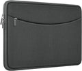 Laptop Case 15.6 inch, Shockproof Protective Laptop Cover Carrying Computer Bag with Accessory Pocket Portable Computer Sleeve Compatible with HP, Dell, Lenovo, Asus, Grey