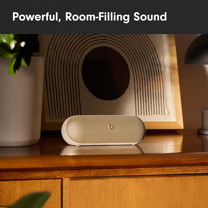 Beats Pill - Wireless Bluetooth Speaker with 20W Power Adapter - Champagne Gold