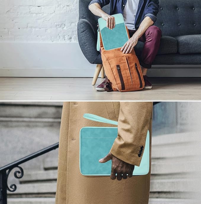 CAAORDKSO 9-11 Inch Tablet Sleeve Case for 11 inch iPad A16 / 11 inch iPad Pro M4 / 11” iPad Air M2 M3 / 10.2 10.5 10.9" iPad, Air 5/4/3, Tab S8/S9/A9+ 11", Amazon Fire Max 11/ Fire HD 10 tablet, Blue