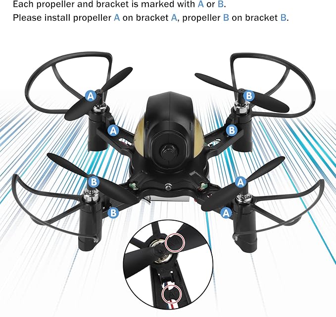 GILOBABY DIY Mini Drone Kit for Kids & Beginners — Build Your Own RC Quadcopter with Altitude Hold, Headless Mode, Indoor/Outdoor STEM Learning & Early Flight Courses, Bulk Educational Orders