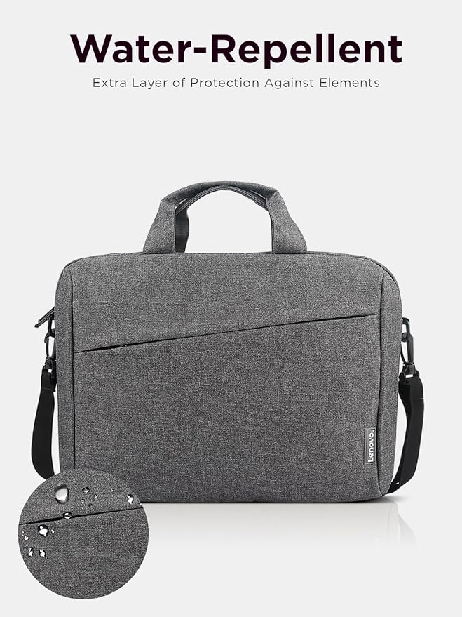 Lenovo Laptop Carrying Case T210, 15.6-Inch Laptop and Tablet, Sleek Design, Durable and Water-Repellent Fabric