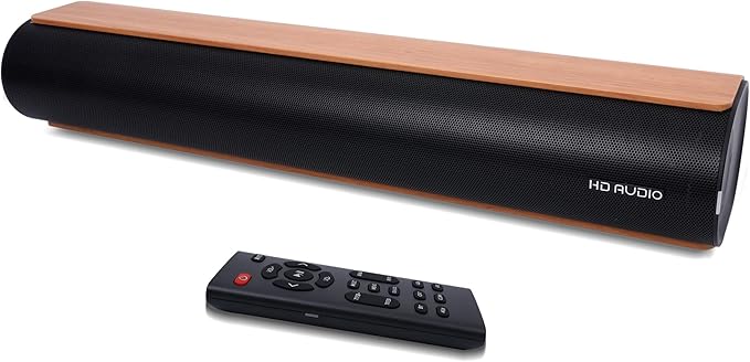 Sound Bar for Smart TV,50W Soundbar with Bluetooth/ARC/Optical/AUX Connect, Auto Volume Boost
