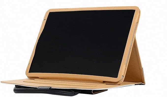 Handbag Case for iPad 9th 8th 7th Generation/Pro 10.5/Air3, Techcircle Cute Bowknot Flap Wallet Slim Folio Stand PU Leather Carrying Case with Pocket, Auto Wake/Sleep, Black