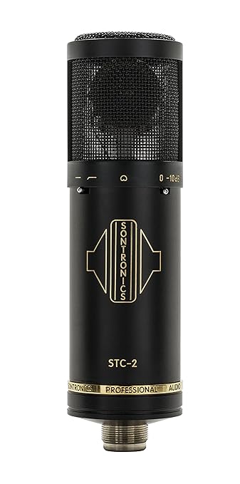 Sontronics STC-2 Pack Professional LDC XLR Studio Condenser Microphone (STC-2 Pack Black)
