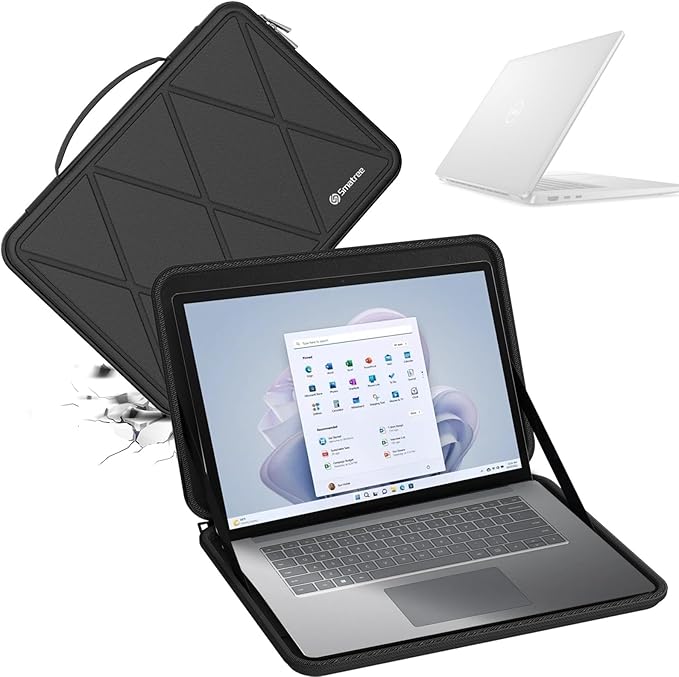 Smatree Hard EVA Protective Sleeve Case Compatible for 14 inch DELL Latitude 7455 Copilot+PC/7450/7400/7410/7420/7440 or 2-in-1 Laptop Notebook Bag (Not Fit with Inspiron 14 Plus 7440!) (X8042T)