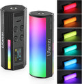 ULANZI RGB Light Wand, 360° Full Color Magnetic Mini Light Stick for Video Photography, 2500-9000K 2000mAh Rechargeable Handheld LED Light Tube for Painting Vlog TikTok YouTube