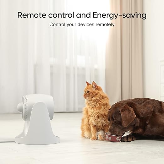 Onvis Matter Over Thread Smart Plug, Smart Mini Outlet, Works with Apple Home, Alexa & Google Home, 15A/1800W （1Pack）