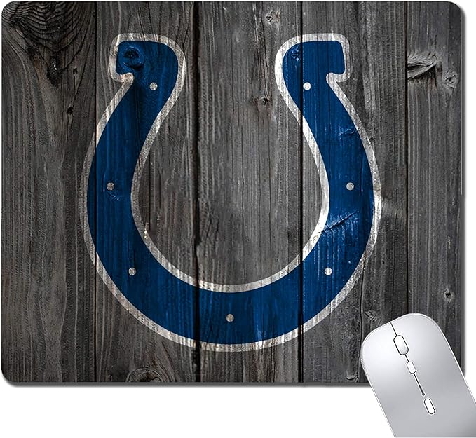 Wood Grain Design Sports Mouse Pad, Non-Slip Rubber Base Mousepad for Computers Laptop Desk, Gaming Mousepad Desk Accessories, Desk Mat Mouse Pad, Office Supplies - Mouse Pads for Desk