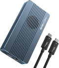 ACASIS 40Gbps M.2 NVMe SSD Enclosure, with Cooling Fan, M.2 Enclosure Compatible with Thunderbolt 4/3,USB4/USB3.2/3.1/3.0/2.0, TBU 405 Pro for M1 M2 Pro/Max Support 2280/2260/2242/2230 (TBU405 Pro)
