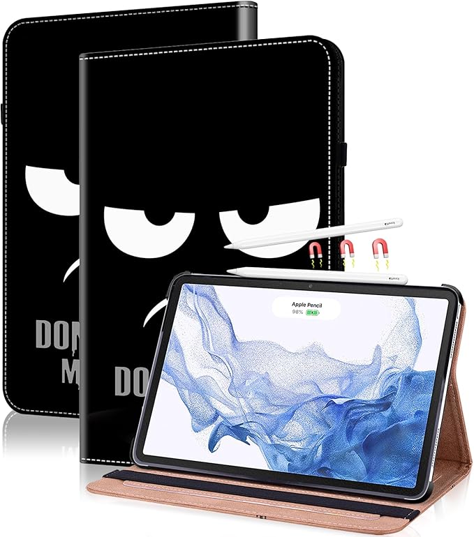 Case for iPad Air 11 Inch M4/M3/M2 (2026/2025/2024),iPad Air 5th/4th Generation Case 10.9 Inch 2022/2020, PU Leather Stand Shockproof Cover with Card Slots - Don't Touch