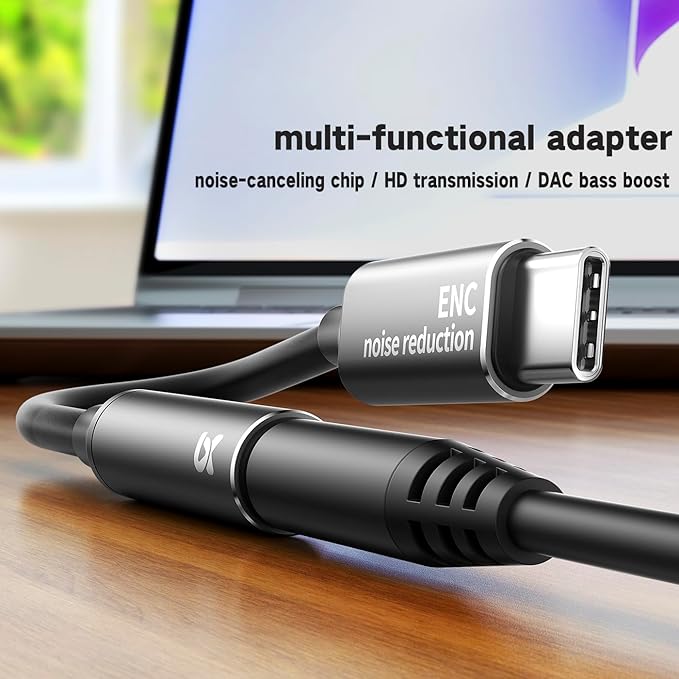 Wired Headphones Balance Powerful Bass & HD Audio Noise-cancelling Earbuds Wired Immersive Bass,(Four drive)Bass Boost In ear Earphones Universal 3.5mm & USB C Plug with Mic ENC Noise reduction calls