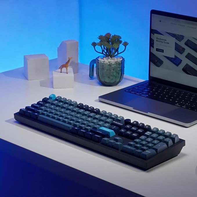 Keychron Q6 Pro Full Aluminum QMK/VIA Custom Wireless Bluetooth/USB-C Mechanical Keyboard, Full Size 108-Key Programmable Knob RGB Backlit Hot-Swappable Banana Switch for Mac Windows Linux-Black