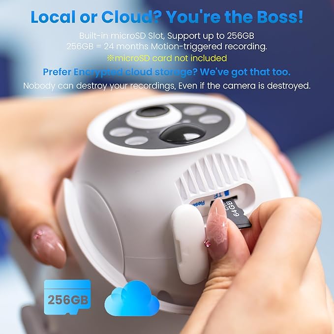 Eseecloud Dual Lens Solar Security Camera Wireless Outdoor, 5GHz Wi-Fi, Battery, AI Motion Tracking,Color Night Vision, Two Way Audio, Easy to Setup, Audible Flashlight Siren, 180 Days Exchange Policy
