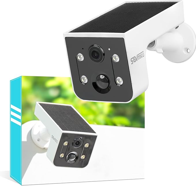 Vicohome CG6L Best 2K Solar Security Camera Wireless Outdoor System,No NVR Needed,Battery Powered,Easy to Setup,Motion Detection,Two Way Audio,Color Night Vision,SD Slot,180 Days Exchange Policy