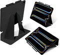 MOFT Folio Case for iPad Pro 13-inch (M4) 2024 - Silm Stand Protective Case with Detachable Pencil Holder, Multi-Angle Viewing, MOVAS Leather Cover, Auto Sleep/Wake, Jet Black