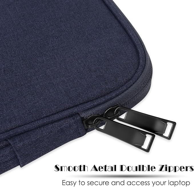 ProElife 13-Inch Laptop Sleeve Case for 2026-2024 MacBook Air 13.6 inch M5/M4 & MacBook Neo 13'' A18 Pro/iPad Pro M5 13-inch Accessory Traveling Water-Resistant Bag Portable Carrying Case (Navy Blue)