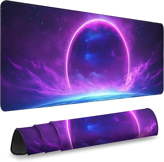 Extended Mouse Pad for Gaming & Office - 31.5"x11.8" Large Desk Mat with Smooth Surface and Stylish Design for PC, Home Office Decor, and Work