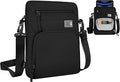 13-14 Inch Laptop Sleeve, Compatible with MacBook Pro 14 (M4–M1), MacBook Air 13/15 (M3/M2), Surface Laptop 4/5, iPad Pro 12.9 (6th–3rd Gen), & More – Waterproof Case with Handle
