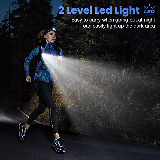 INFURTURE Clip on Speaker Wearable Bluetooth Speaker with RGB/Flashlight Shower Speake Built-in Noise Reduction Mic, Bathroom Speakers for Hands-Free Music/Calls-for Work/Riding/Outdoor, Ideal Gifts